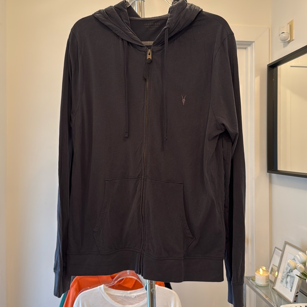 Men’s All Saints Zip Up Sweater